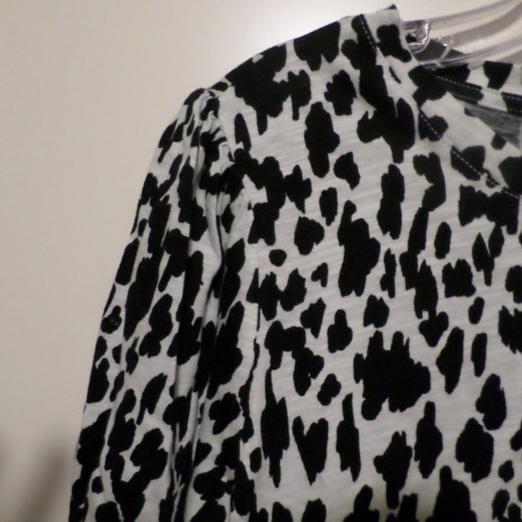 Sanctuary Leopard Print Short Sleeve Tee NWT Sz XL - Picture 3 of 4